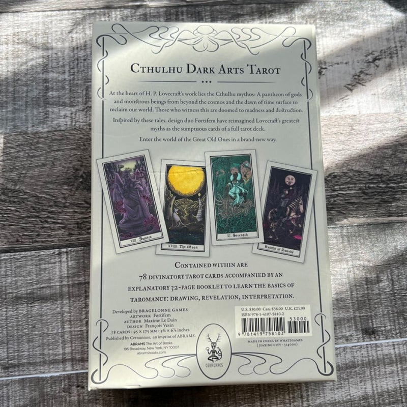 Cthulhu Dark Arts Tarot