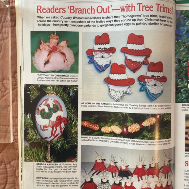  Country Woman Magazine (Nov/Dec 1992