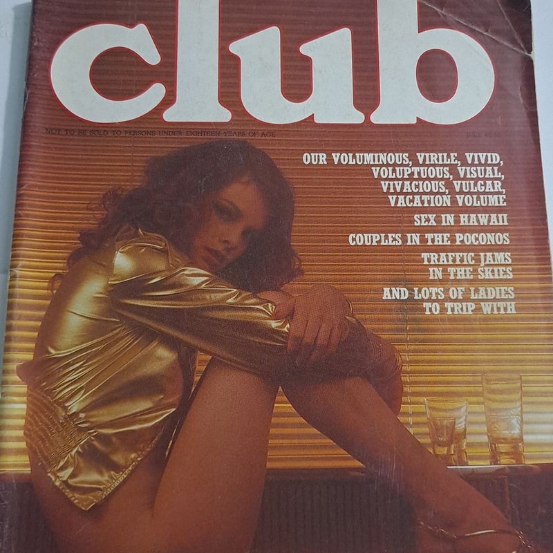 Club magazine vintage good condition adults only please