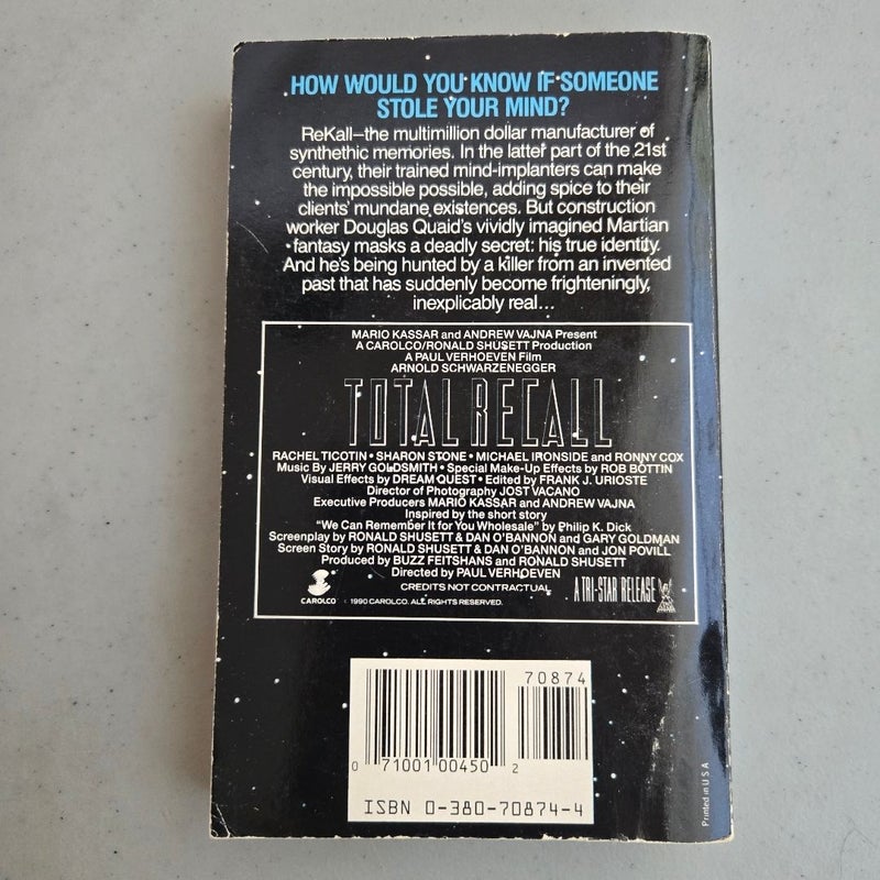 Total Recall Movie Tie-in