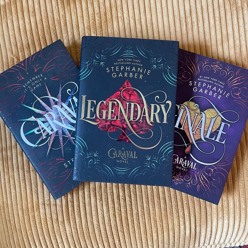 Caraval Trilogy B&N Exclusive Editions (2 Autographed)