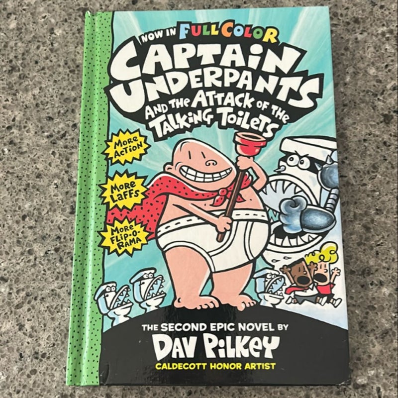 Captain Underpants and the Attack of the Talking Toilets