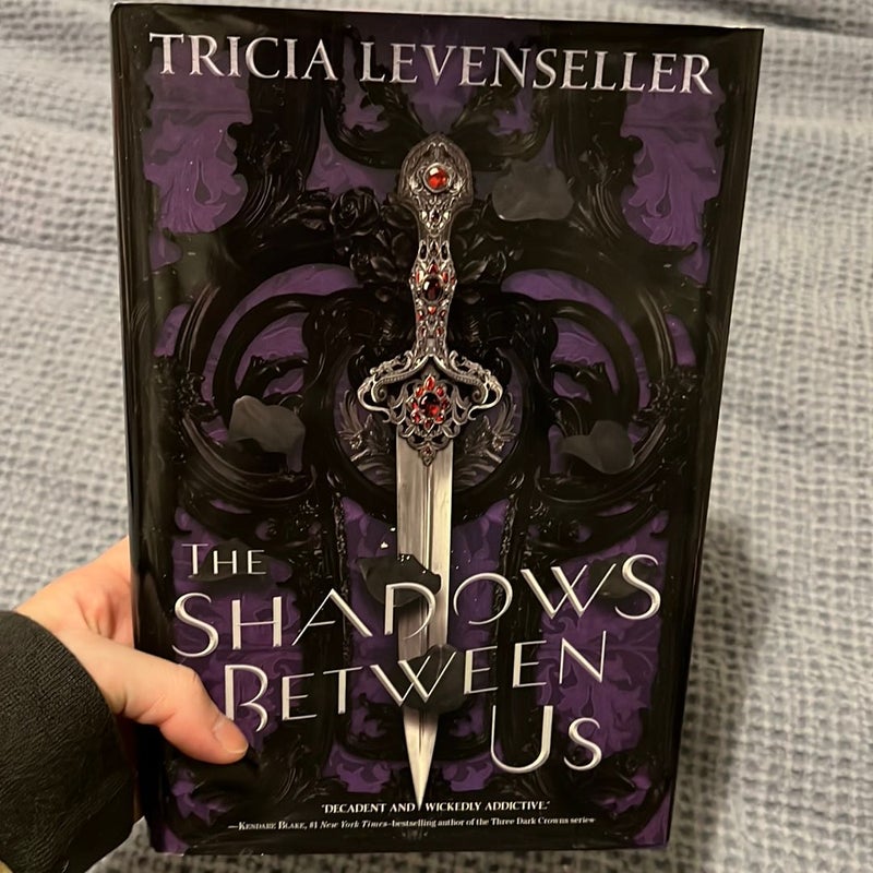 The Shadows Between Us - fairyloot signed special edition