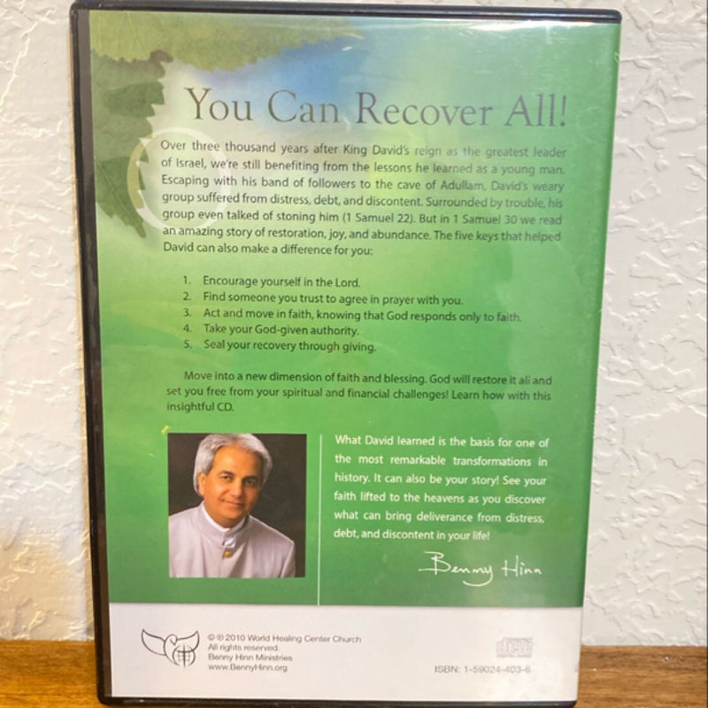 5 Keys to Total Recovery (CD)