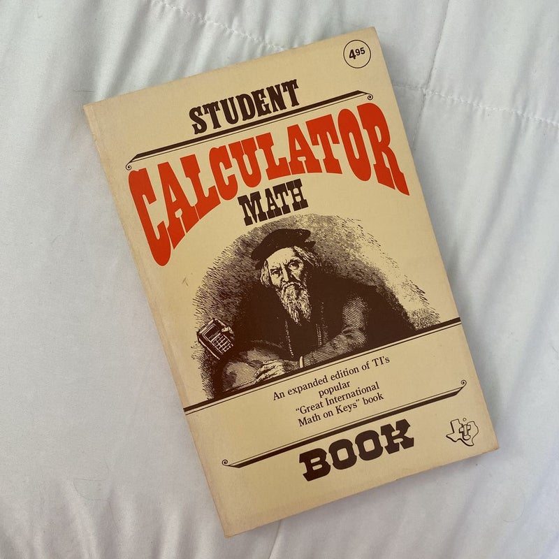 Student Calculator Math Book