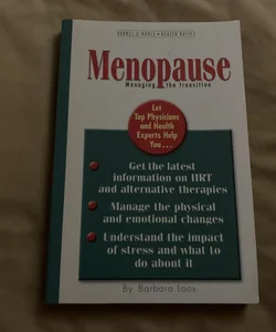 Barnes and Noble Health Basics Menopause