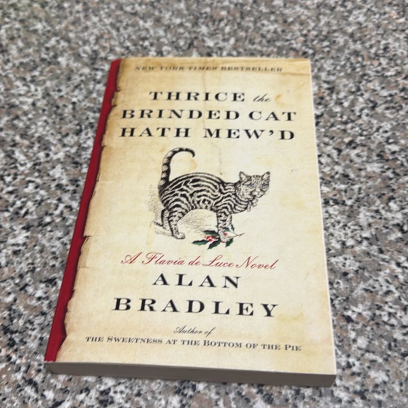 Thrice the Brinded Cat Hath Mew'd