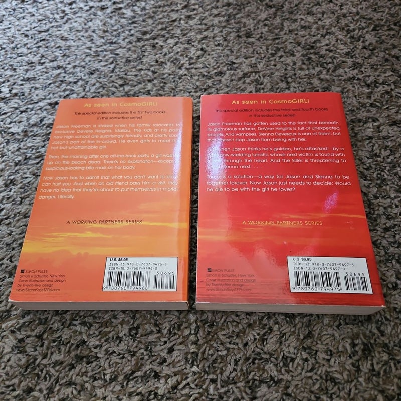 Vampire Beach, Volumes 1, 2, 3, 4 in Two Books (PB352)