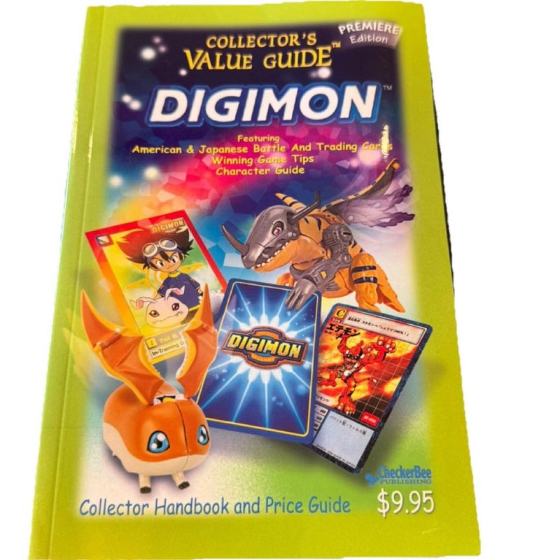 DIGIMON Collector's Value Guide SC Premiere Edition #1-1ST 2000 New 162 Pages NM