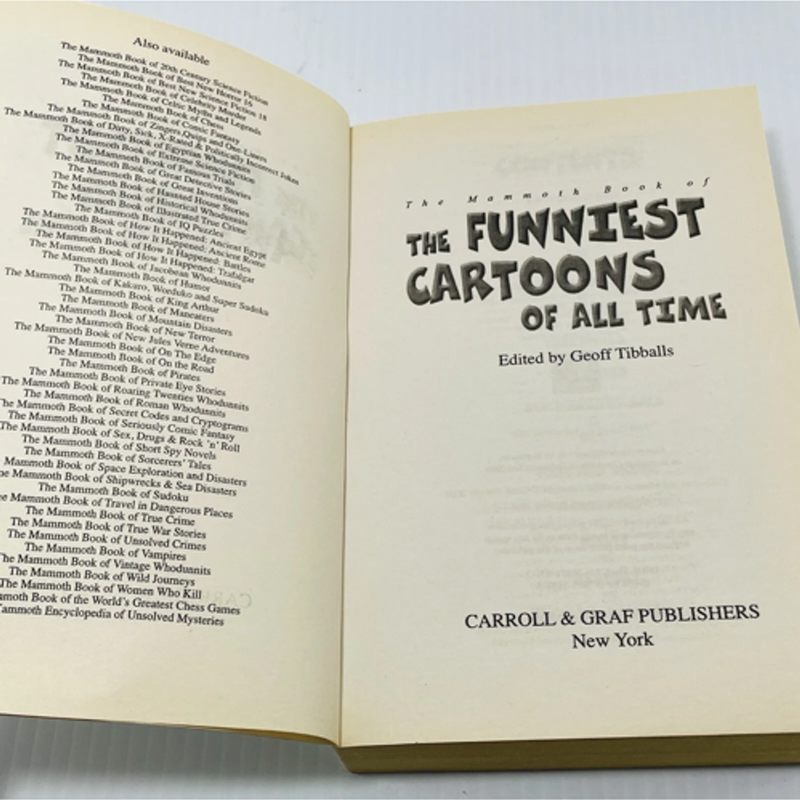 The Mammoth Book of the Funniest Cartoons of All Time