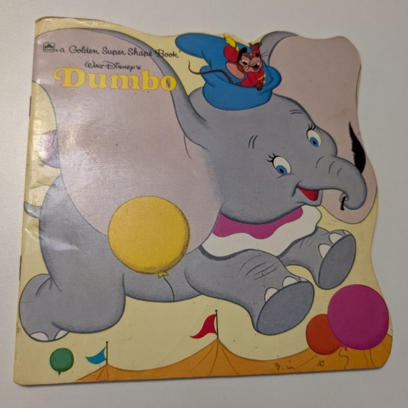 A Golden Super Shape Book Dumbo