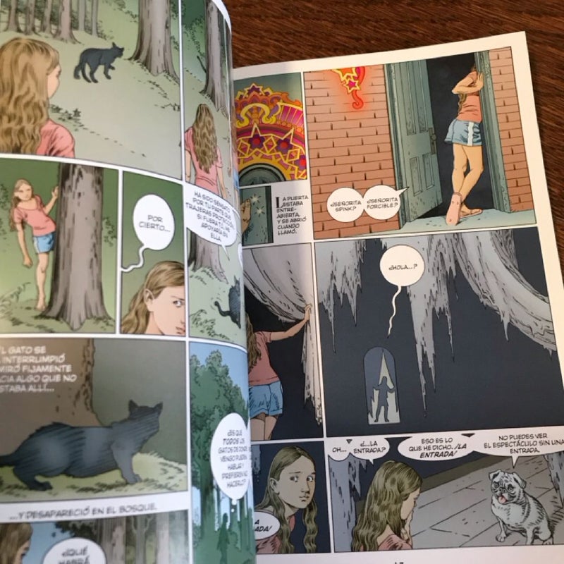 Coralline ~ Spanish Illustrated Novella Graphic Novel 2015 Edition YA Horror Fantasy Fiction *HTF*