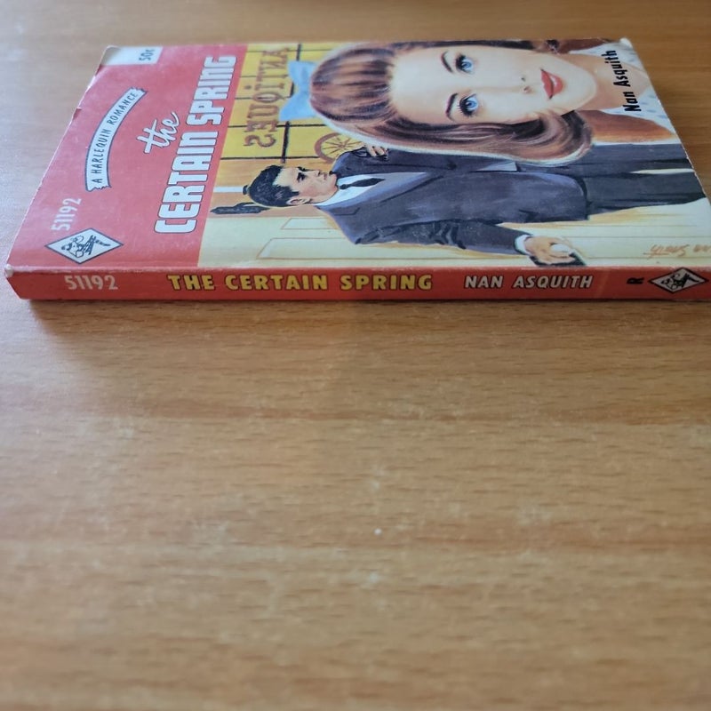 The Certain Spring (1968 Harlequin)