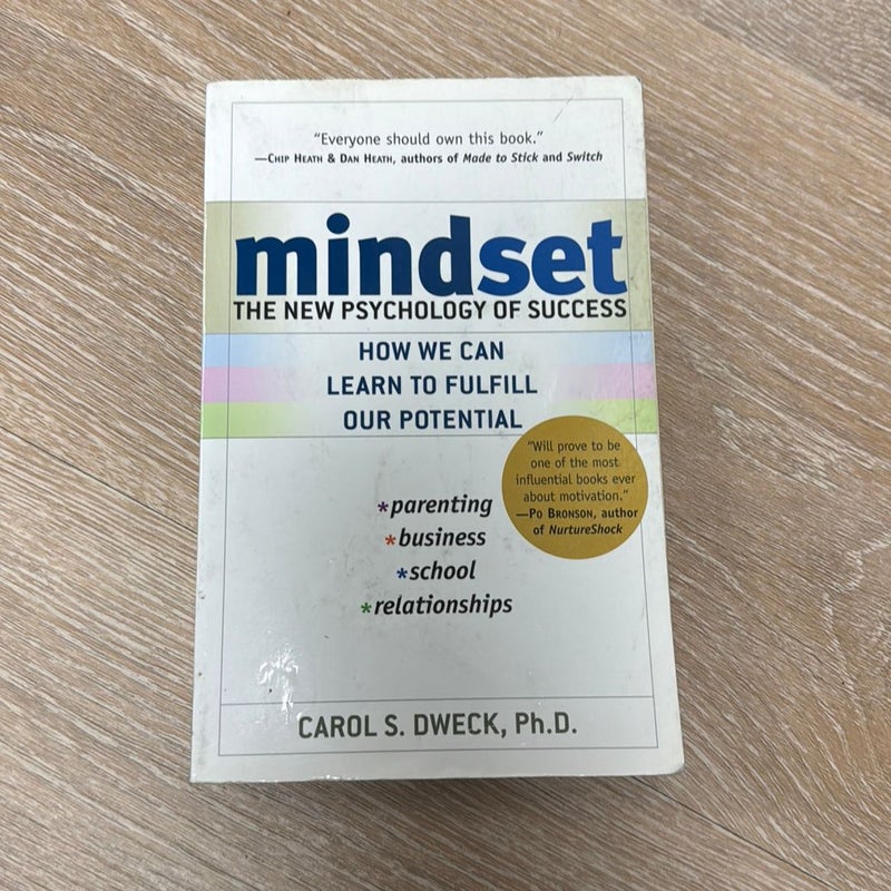 Mindset: The New Psychology of Success: Dweck, Carol S.: 9780345472328:  : Books