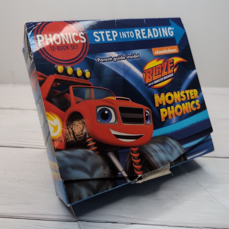 Monster Phonic 12-Book Boxed Set (Blaze and the Monster Machines)