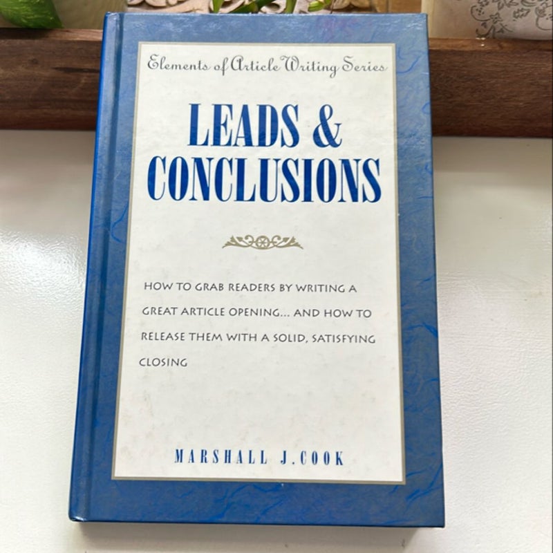 Leads and Conclusions