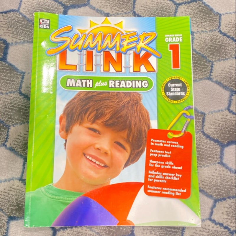 Math Plus Reading Workbook