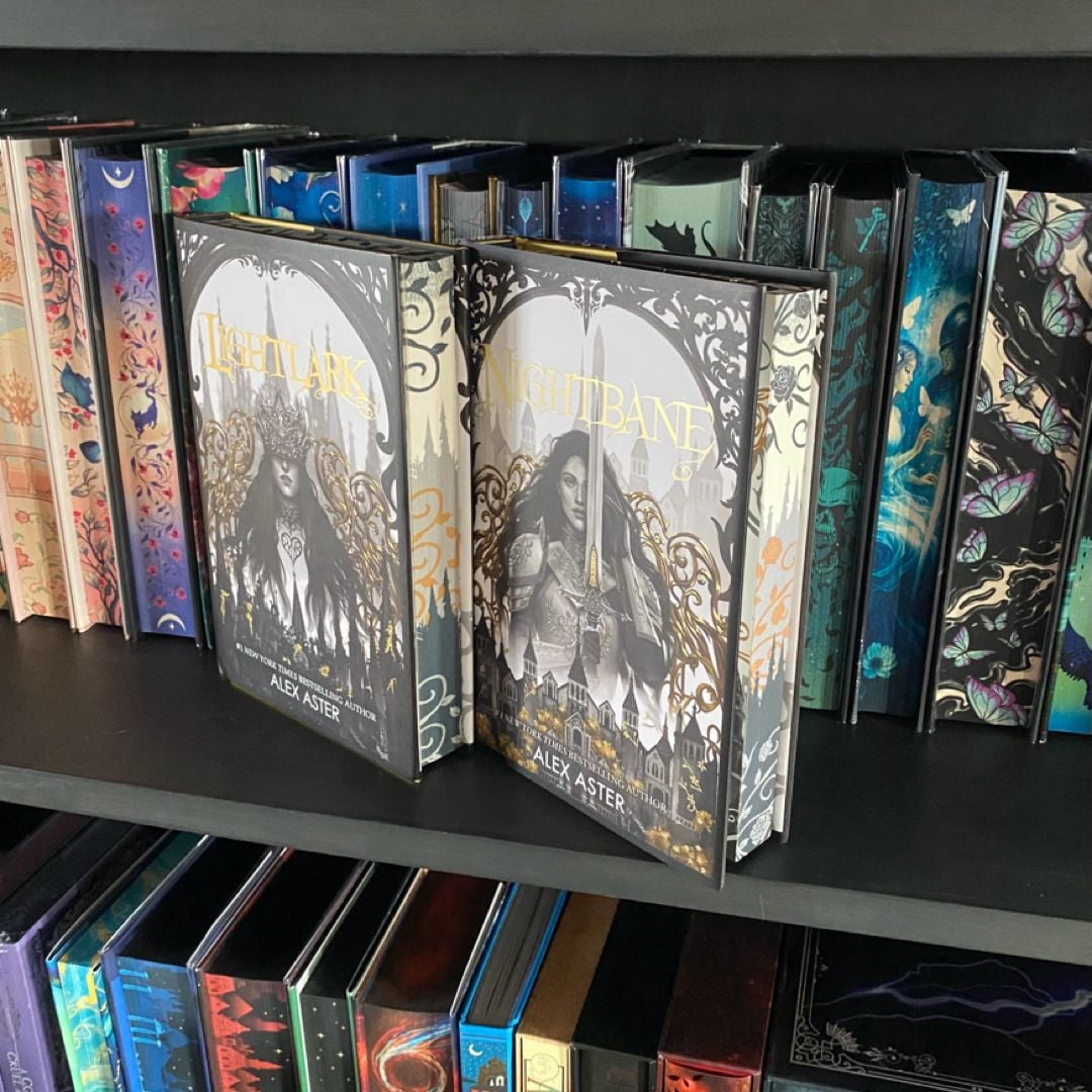 Bookish Box Lightlark & Nightbane by Alex Aster, Hardcover | Pangobooks