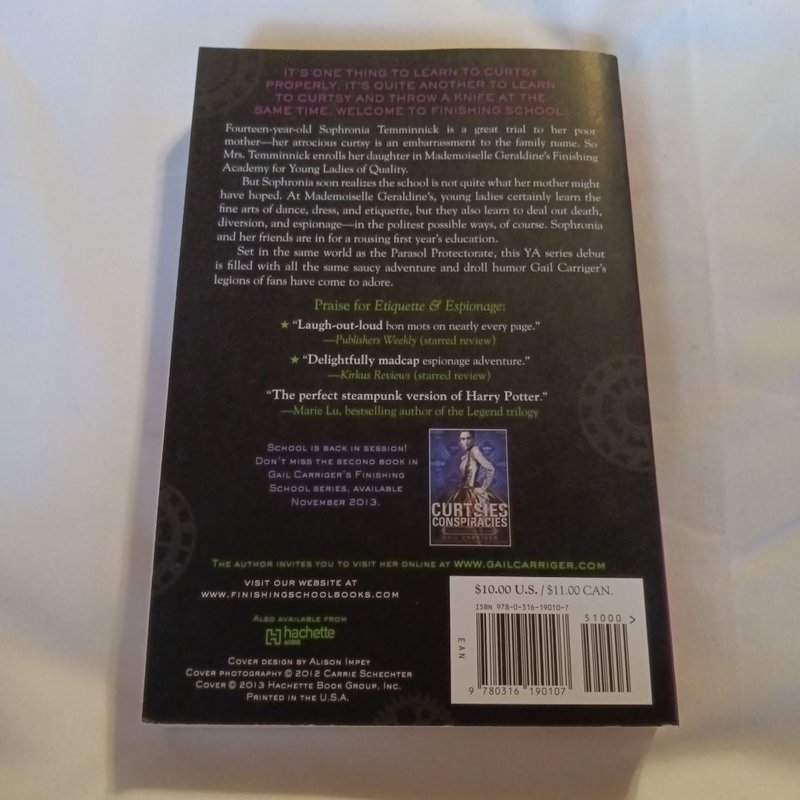 Etiquette and Espionage