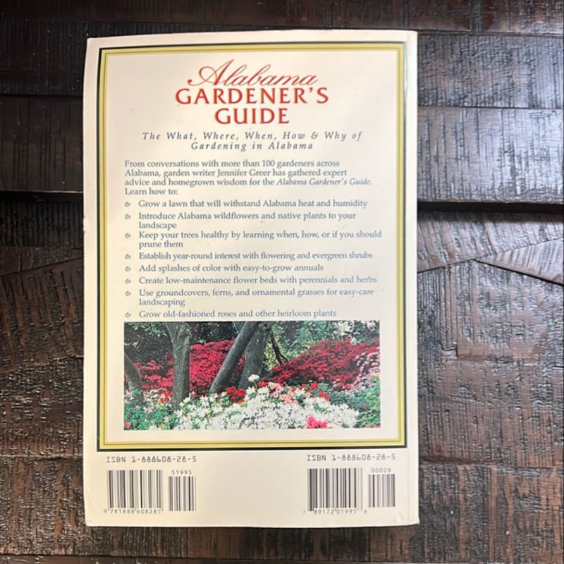 Alabama Gardener's Guide