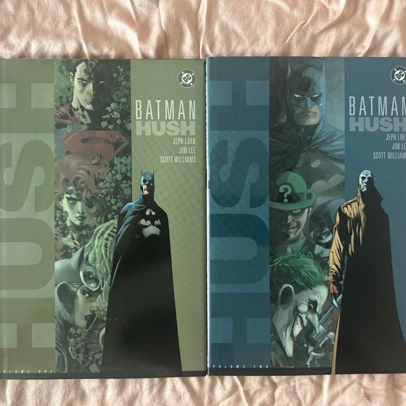 Batman Hush Volume 1 and 2