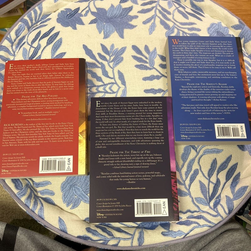 The Kane Chronicles Box Set