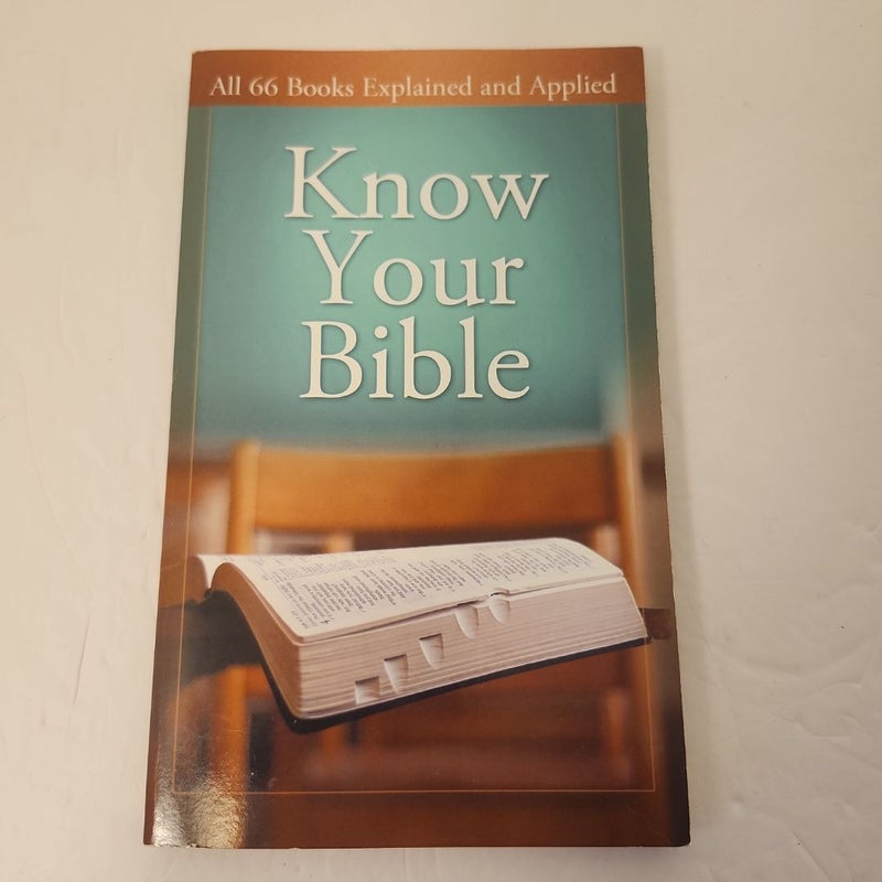 Know Your Bible