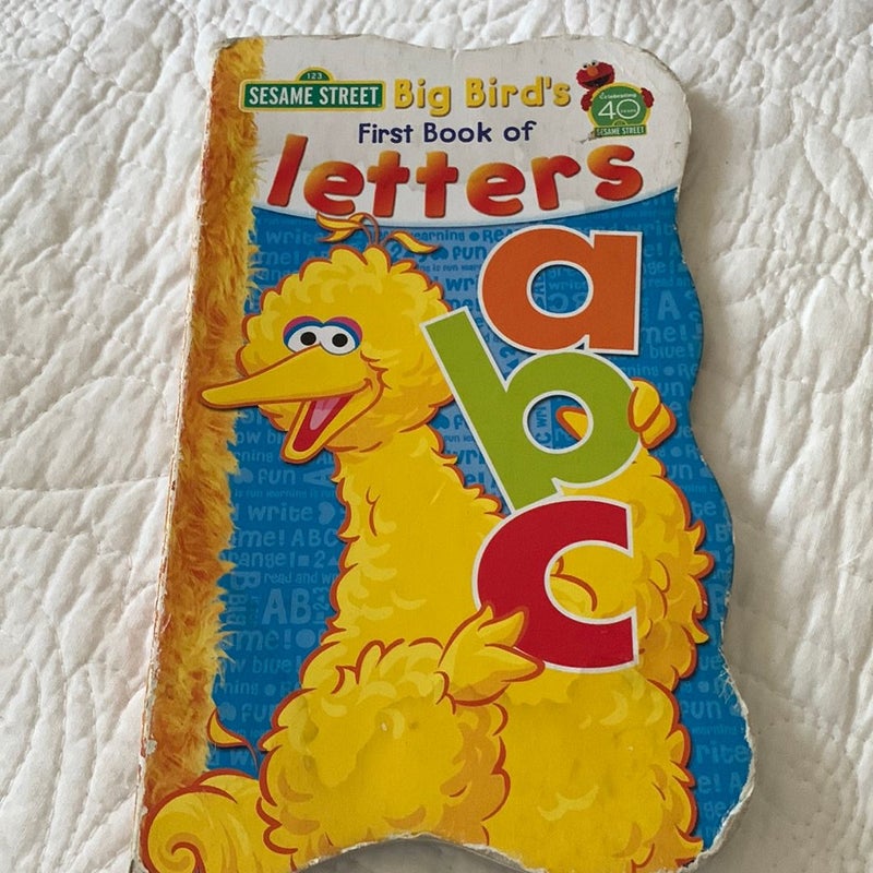 Big Bird’s First Book of Letters
