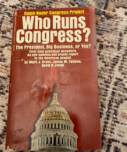 Who Runs Congress?