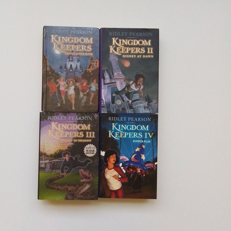 Kingdom Keepers books 1-4