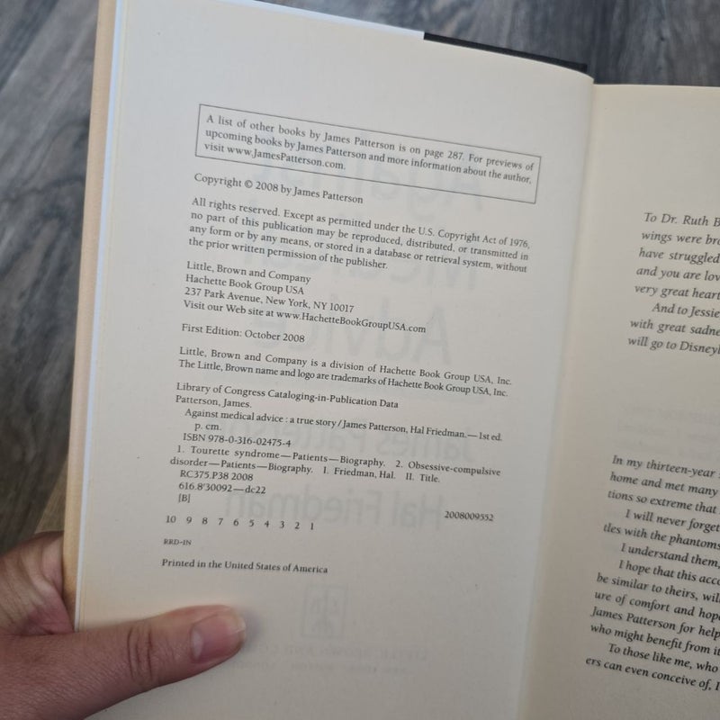 Against Medical Advice *First Edition*