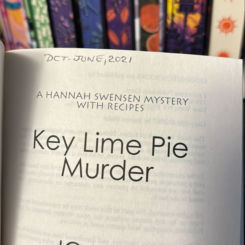 Key Lime Pie Murder