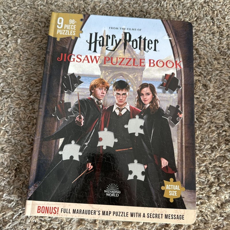 Harry Potter Jigsaw Puzzle Book