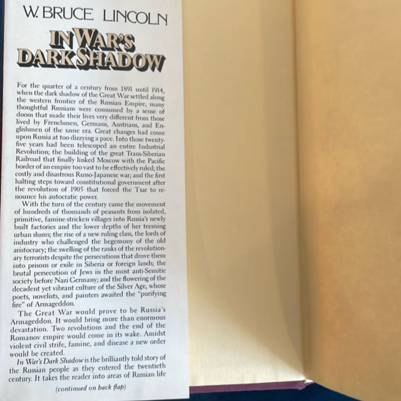 In War's Dark Shadow