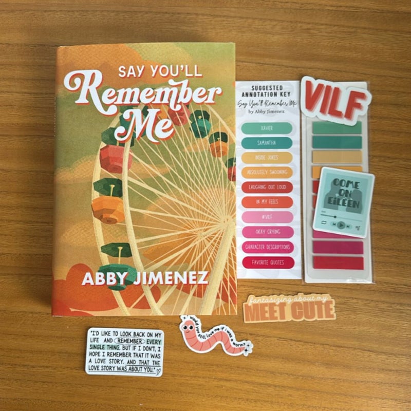 Say You’ll Remember Me *Probably Smut Special Edition*