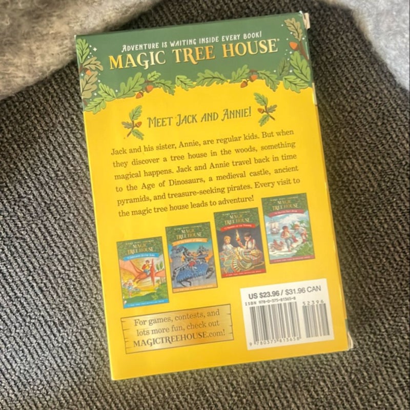 Magic Tree House Books 1-4 Boxed Set