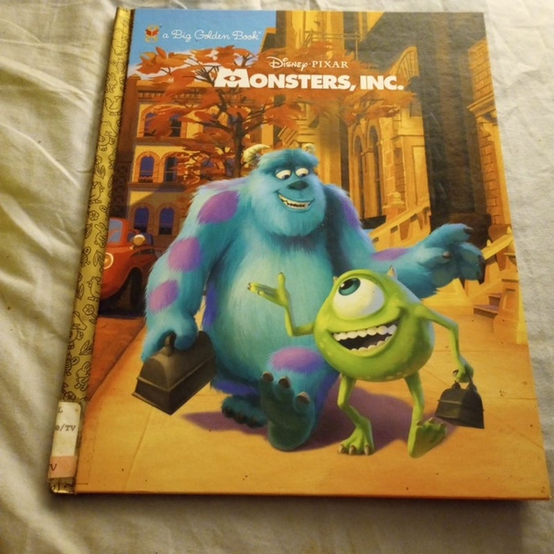 Monsters, Inc. Big Golden Book (Disney/Pixar Monsters, Inc. )