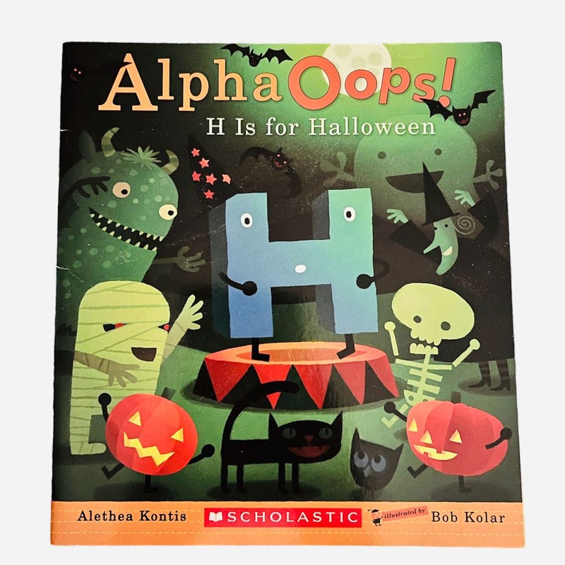 Alpha Oops! H is for Halloween 