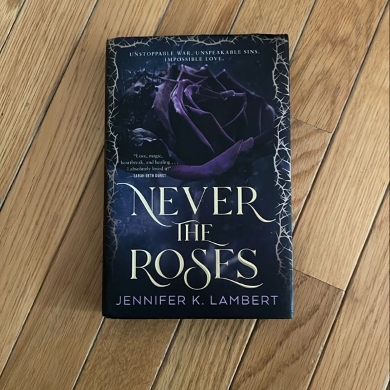 Never the Roses by Jennifer K. Lambert, Hardcover | Pangobooks
