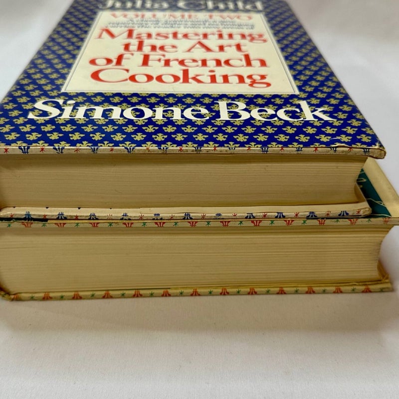 Mastering the Art of French Cooking Vol. 1 and 2 Julia Child