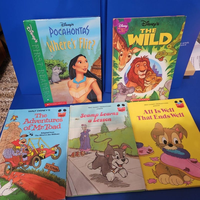 Disney PACK #11 - Five Disney Titles From Times Current & Past