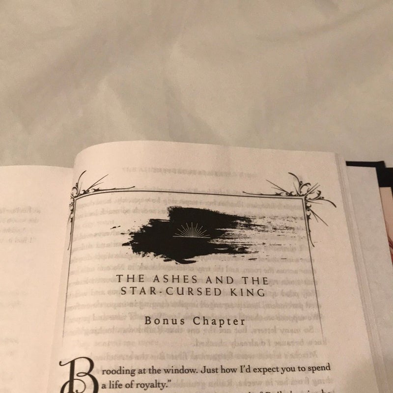 SIGNED The Ashes and the Star-Cursed King SIGNED