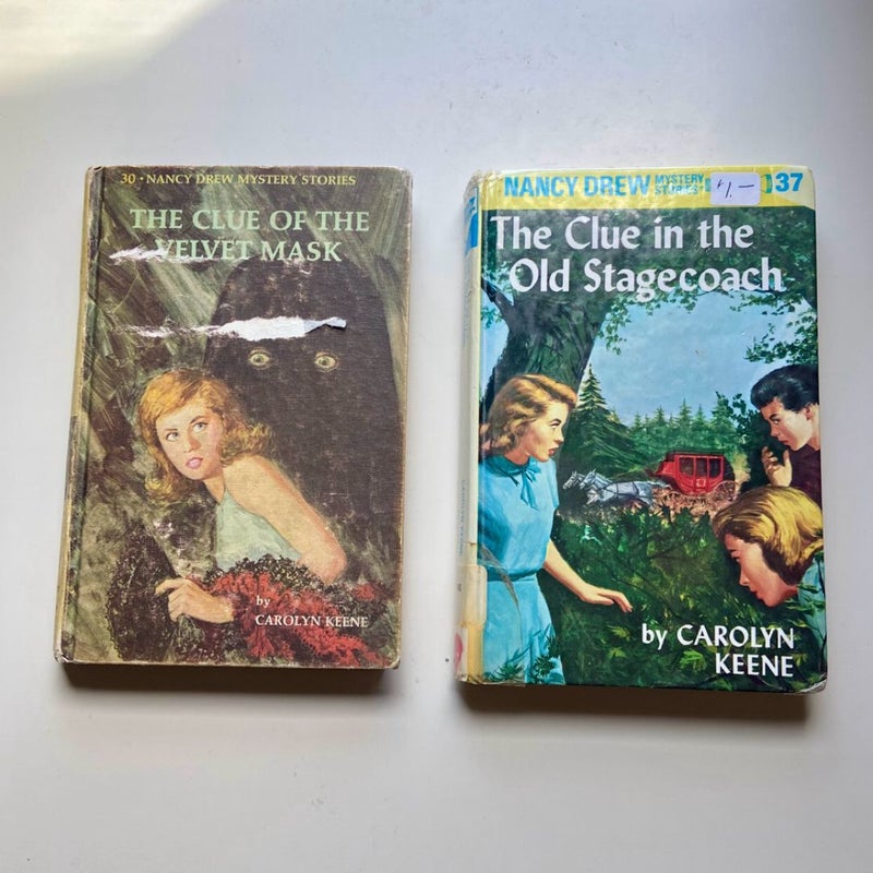 Nancy Drew Hardy Boys Ex-Library Books