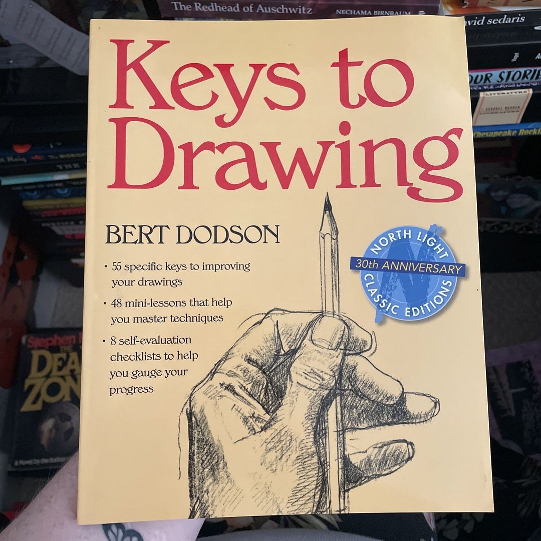 Keys to Drawing by Bert Dodson Paperback Book Learning To Draw Illustrate  Lesson