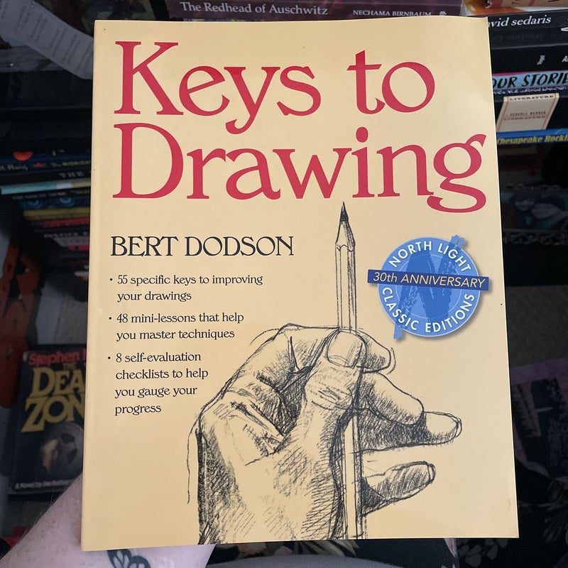 KEYS TO DRAWING by Bert Dodson - Art Book 