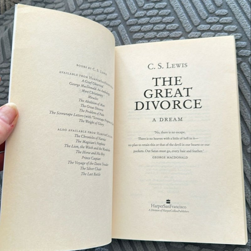 The Great Divorce