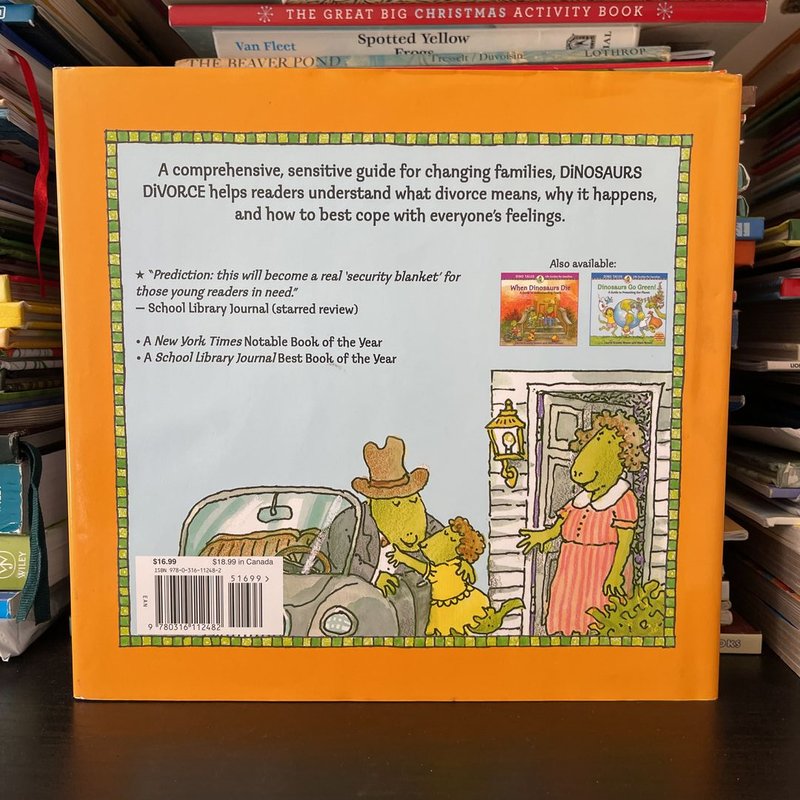 Dinosaurs Divorce by Marc Brown, Laurie Krasny Brown