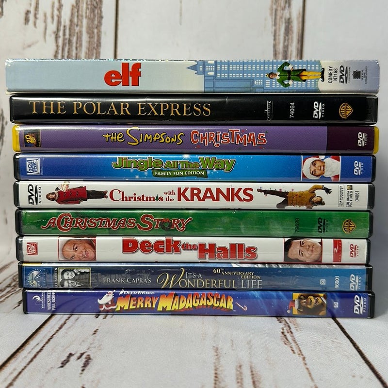 [9] Christmas Movies DVD Lot