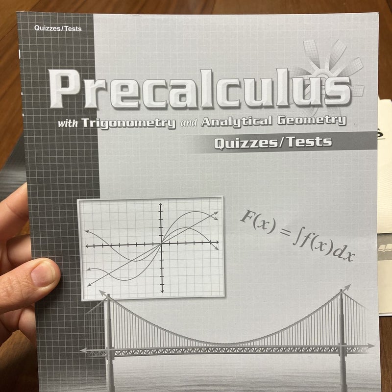 Abeka pre calculus books