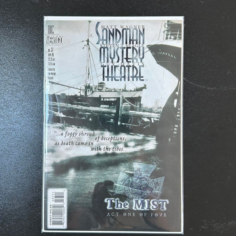 Sandman Mystery Theatre # 37 Apr 1996 The Mist Act One of Five DC Vertigo Comics